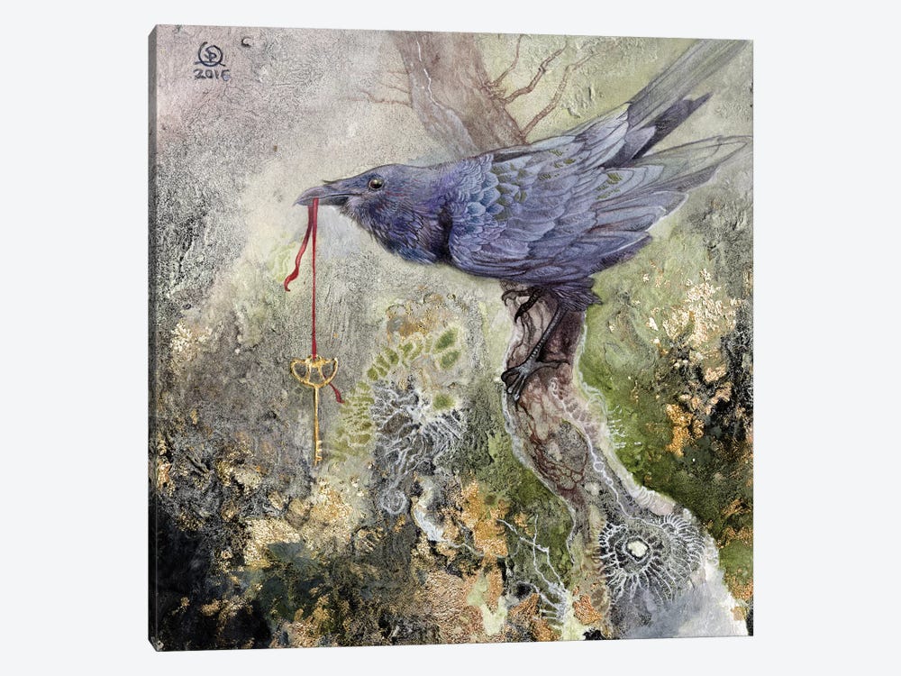 Raven IV by Stephanie Law 1-piece Canvas Art