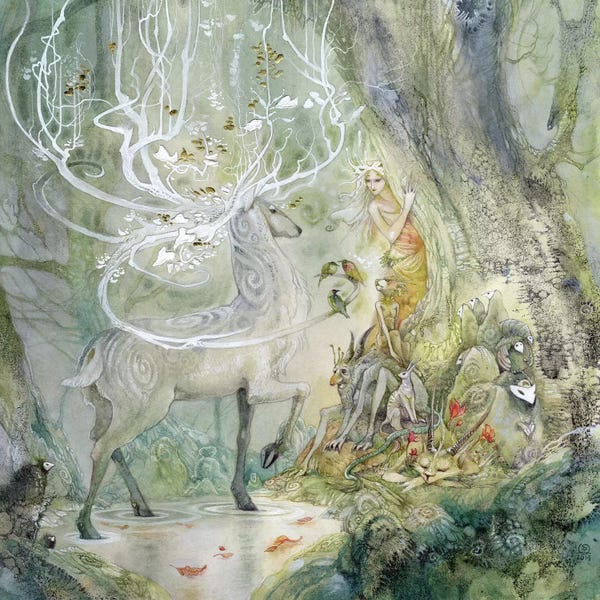Kids Fantasy Art: Scherzando by Stephanie Law