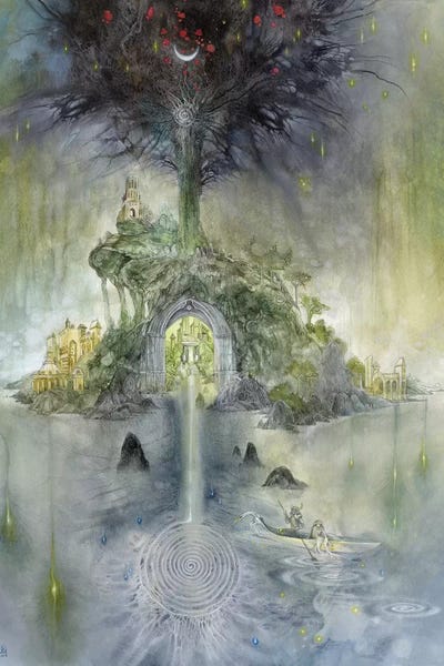 Dreamy Watercolor Artists: Avalon by Stephanie Law