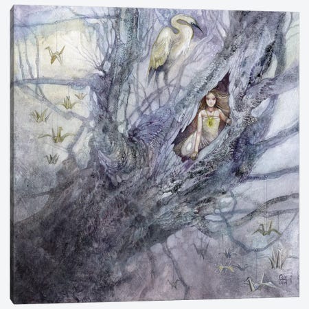 Where Wishes Go To Roost Canvas Print #SLW173} by Stephanie Law Canvas Print