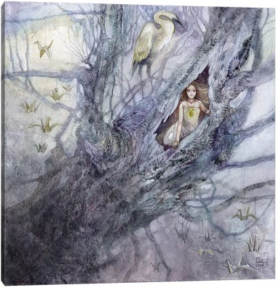 Where Wishes Go To Roost Canvas Art Print - Stephanie Law