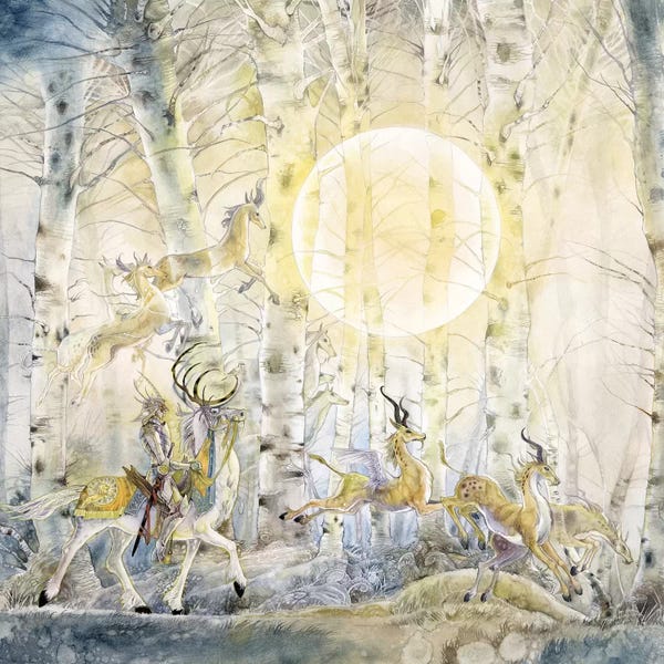 Reindeer: White Knight by Stephanie Law