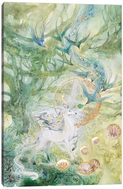 A Meeting Of Tangled Paths Canvas Art Print - Stephanie Law