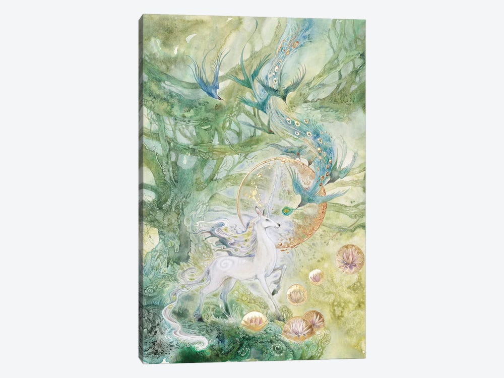 A Meeting Of Tangled Paths by Stephanie Law 1-piece Canvas Wall Art