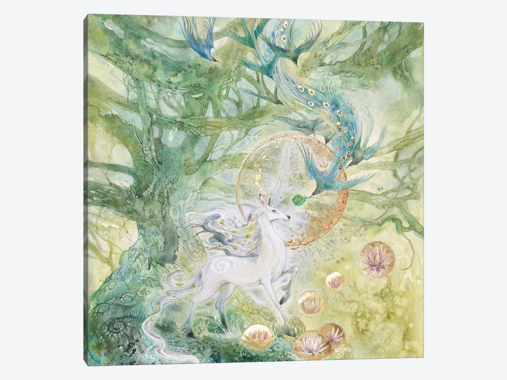 A Meeting Of Tangled Paths II by Stephanie Law 1-piece Art Print