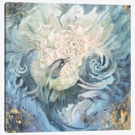 In The Gardens Of The Moon I Canvas Print #SLW205} by Stephanie Law Canvas Art