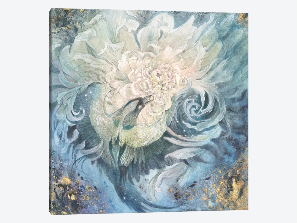 In The Gardens Of The Moon I by Stephanie Law 1-piece Canvas Art Print