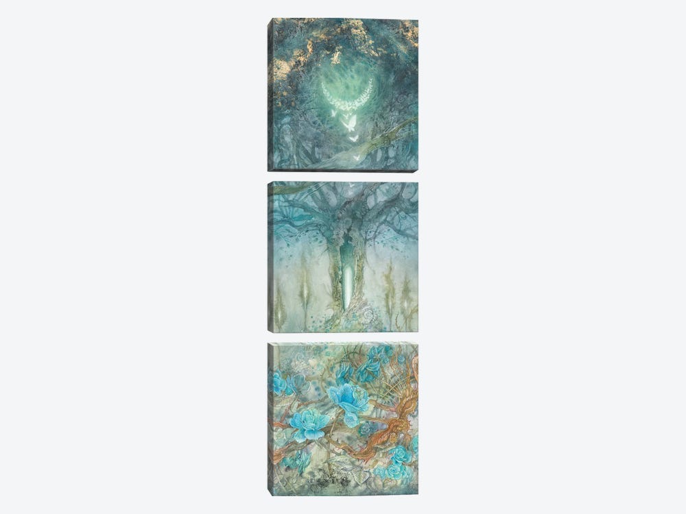 Forgotten Places I by Stephanie Law 3-piece Canvas Artwork