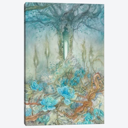 Forgotten Places II Canvas Print #SLW207} by Stephanie Law Canvas Artwork