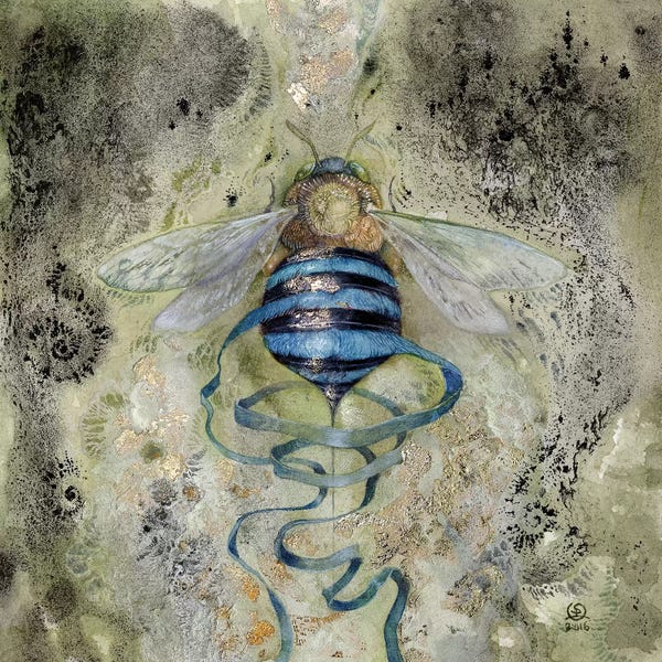 Bees: Blue Bee by Stephanie Law