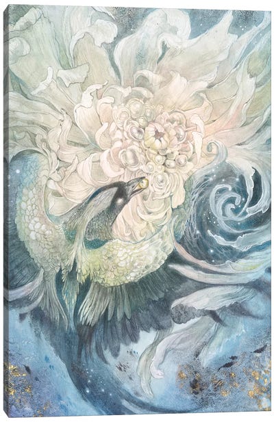 In The Gardens Of The Moon II Canvas Art Print - Stephanie Law