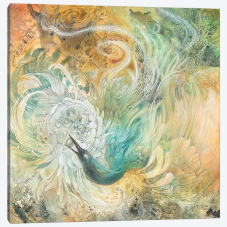 In The Gardens Of The Sun I Canvas Print #SLW212} by Stephanie Law Canvas Wall Art