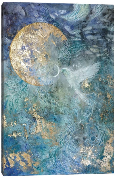 Slivers Of The Moon I Canvas Art Print - Nature Renewal