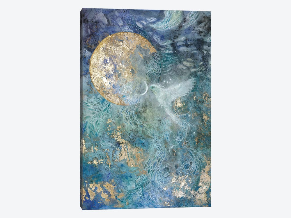 Slivers Of The Moon I by Stephanie Law 1-piece Canvas Art Print