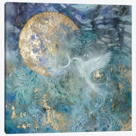 Slivers Of The Moon II Canvas Print #SLW239} by Stephanie Law Canvas Artwork