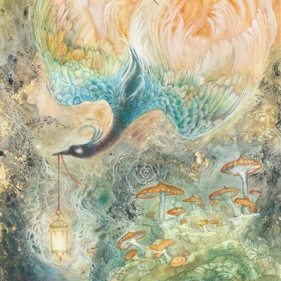 Stealing Embers II by Stephanie Law canvas print