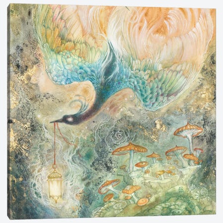 Stealing Embers II Canvas Print #SLW242} by Stephanie Law Canvas Print