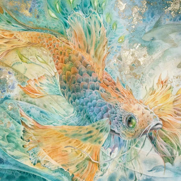 Betta: The Blue Below I by Stephanie Law