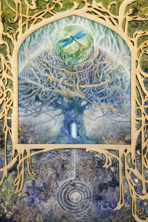 Verdant Peek I by Stephanie Law wall art