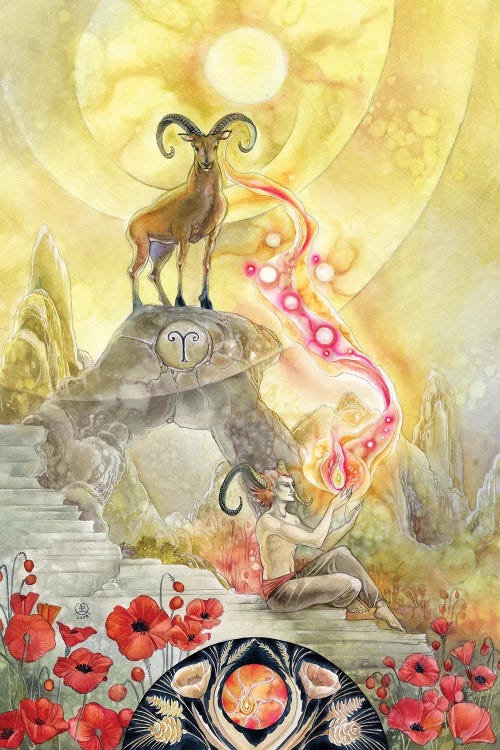 Aries by Stephanie Law wall art