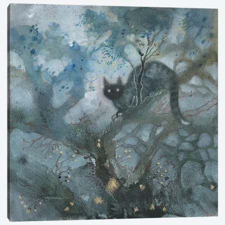 Feline Canvas Print #SLW269} by Stephanie Law Art Print