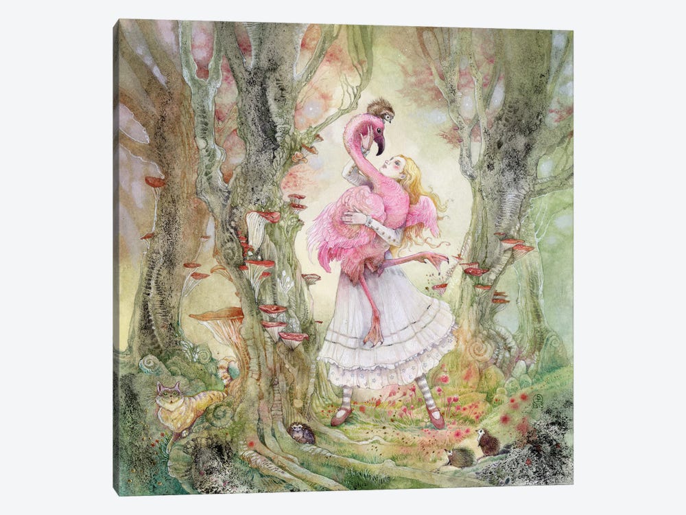Alice In Wonderland by Stephanie Law 1-piece Canvas Print