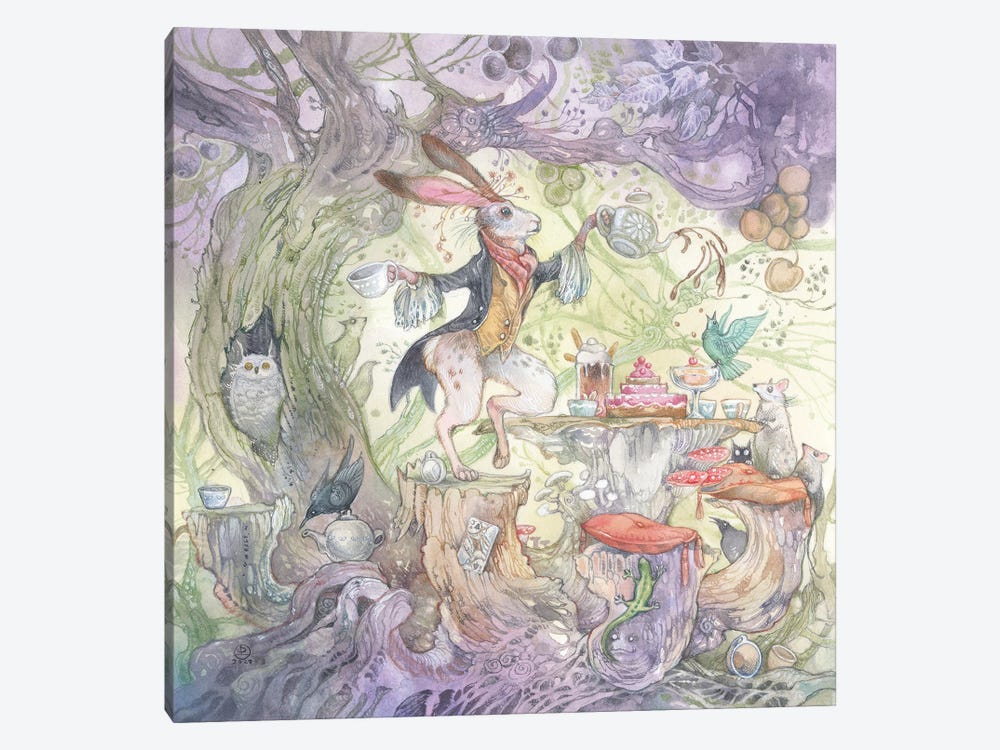 March Hare by Stephanie Law 1-piece Canvas Print