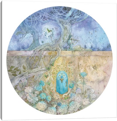 Song Of Wild Growth Canvas Art Print - Violin Art
