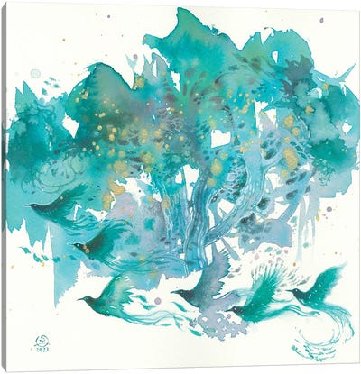 Birds I Canvas Art Print - Stephanie Law