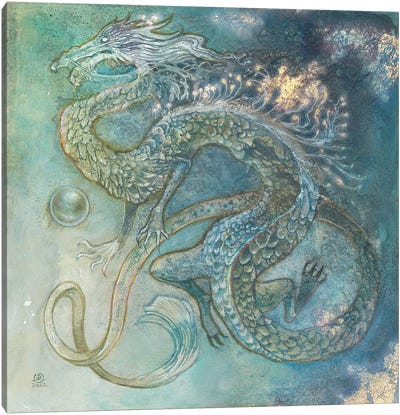Dragon Canvas Art Print - Stephanie Law