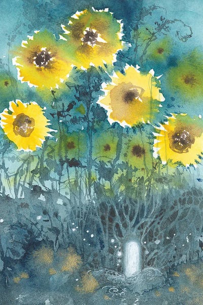 Fine Art Print: Sunflowers by Stephanie Law