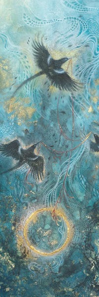 Dreamy Watercolor Artists: Weaving The Threads by Stephanie Law