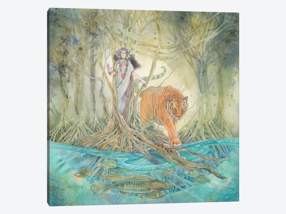 Lady Of The Mangroves by Stephanie Law 1-piece Canvas Art Print