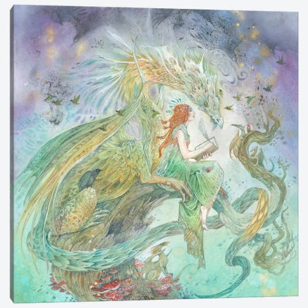 Transcribing The Winds II Canvas Print #SLW358} by Stephanie Law Canvas Print