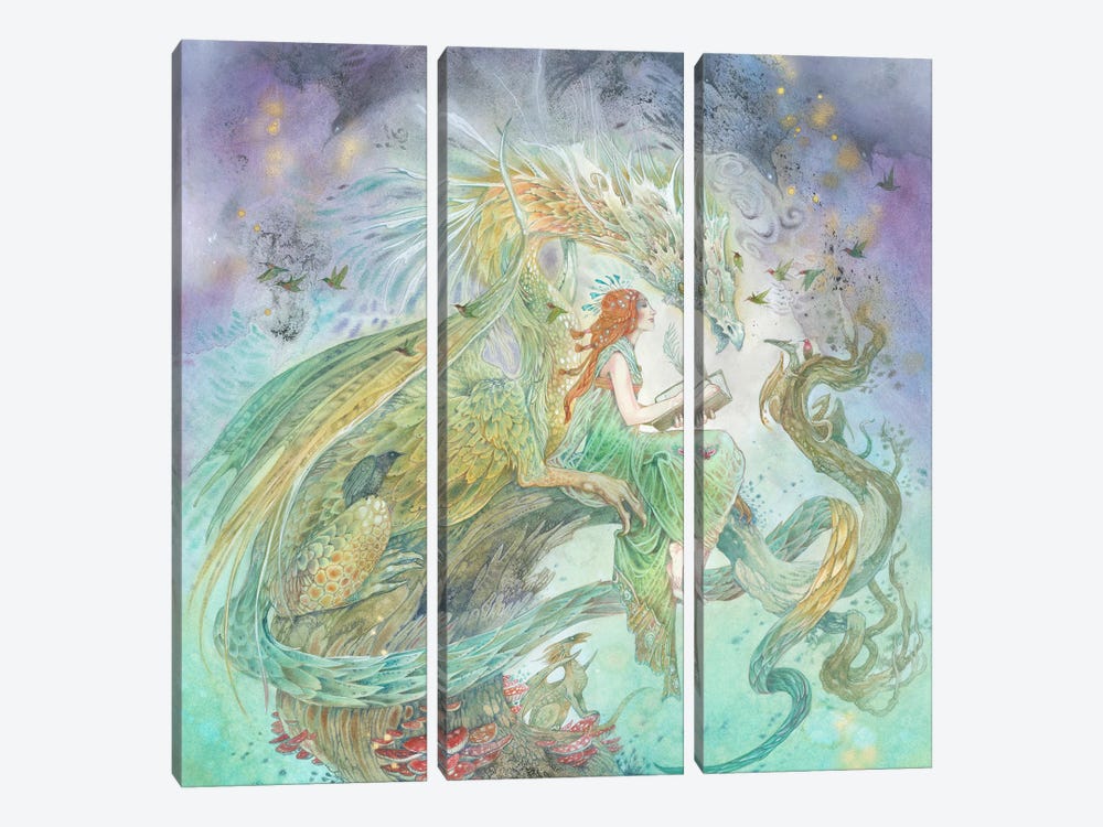Transcribing The Winds II by Stephanie Law 3-piece Canvas Art