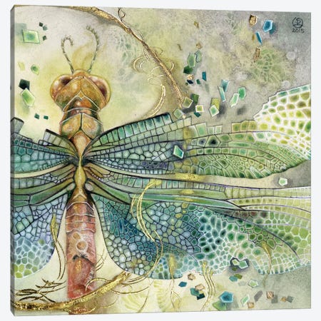 Damsel Fly II Canvas Art Print by Stephanie Law | iCanvas