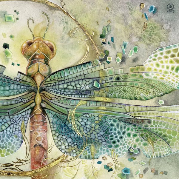 Intricate Watercolors: Disintegration by Stephanie Law