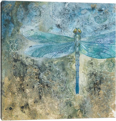 Dragonfly I Canvas Art Print - Insect & Bug Art