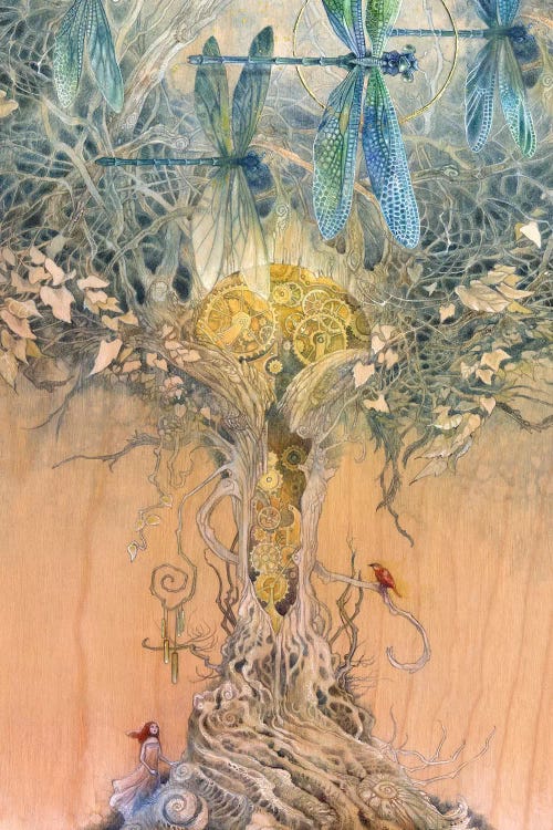 Entangle by Stephanie Law wall art