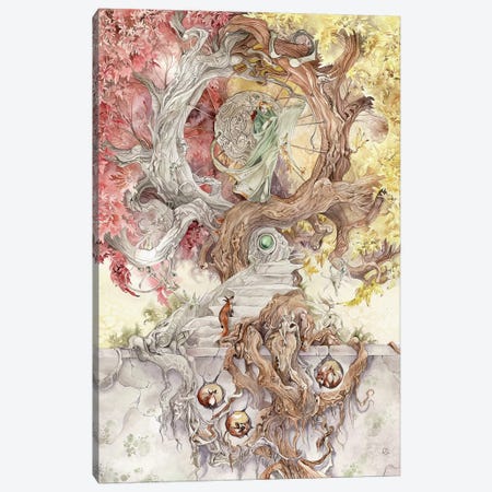 Entwined Canvas Print #SLW59} by Stephanie Law Canvas Art Print