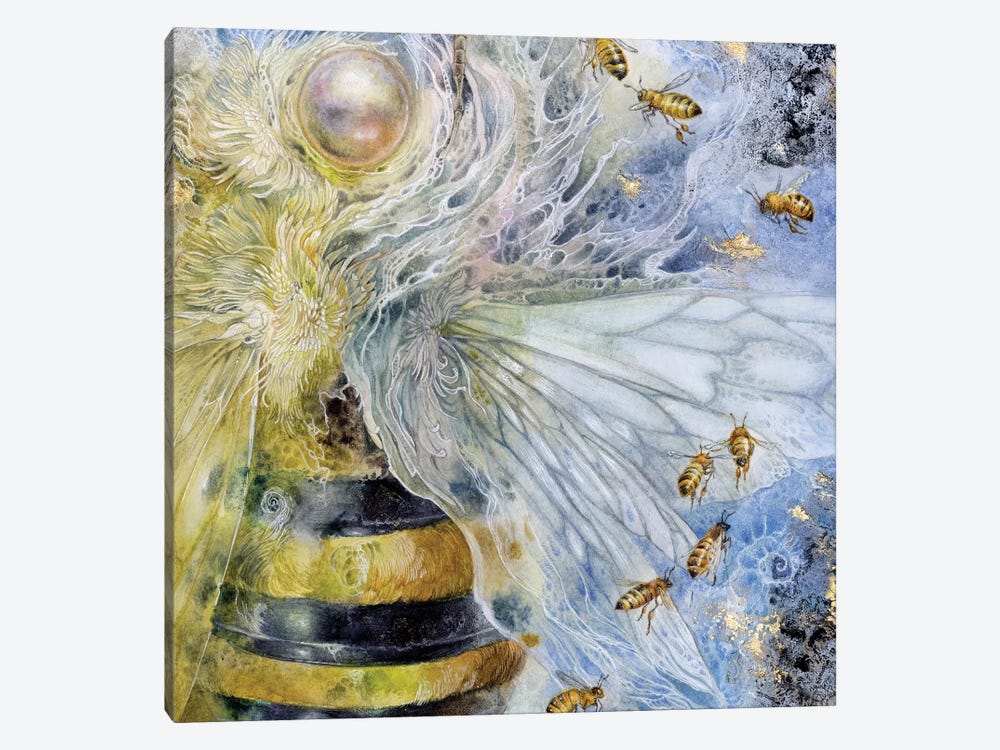 Essence Bee by Stephanie Law 1-piece Canvas Artwork