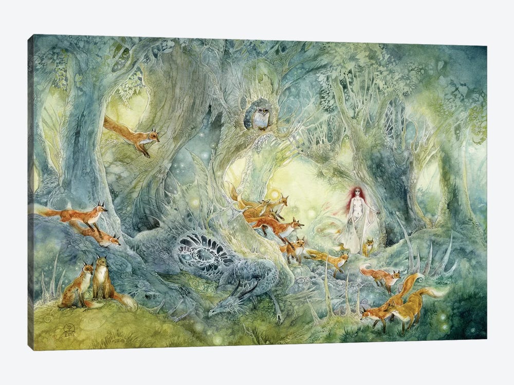 Firefly Hunters by Stephanie Law 1-piece Art Print