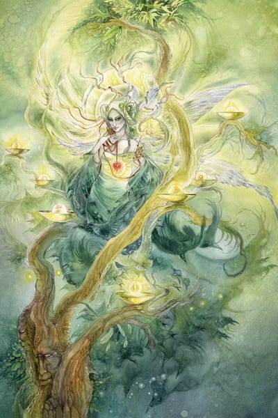 The Secret Lives Of Fairies: Green Faerie by Stephanie Law