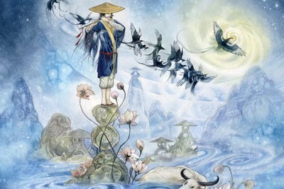 Herder by Stephanie Law multi panel art