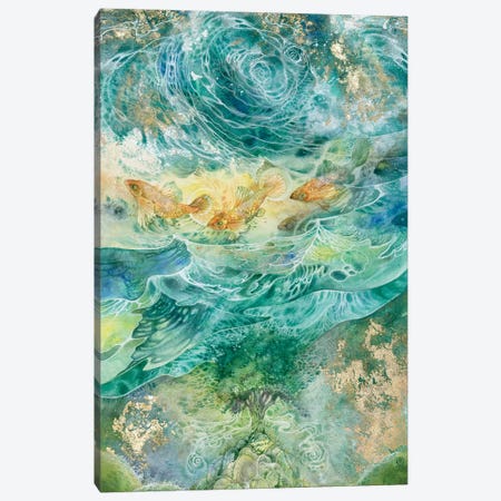 Inversions Canvas Print #SLW89} by Stephanie Law Canvas Wall Art