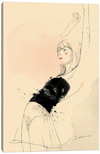 Dancer II Canvas Art Print - Scott Lucescu