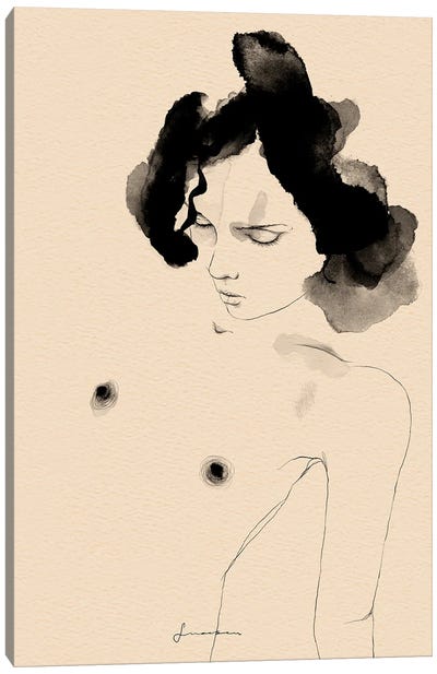 Void Canvas Art Print - Subdued Nudes