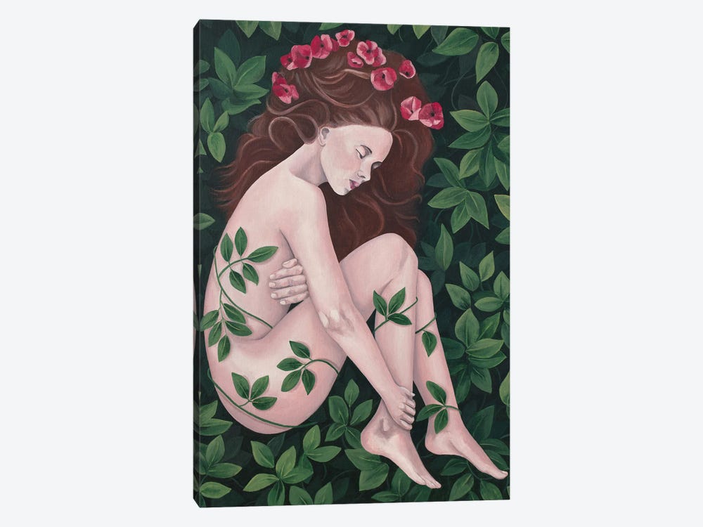 Sleeping Beauty by Sally B 1-piece Canvas Art Print