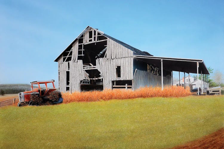Dolan Barn by John Salozzo wall art