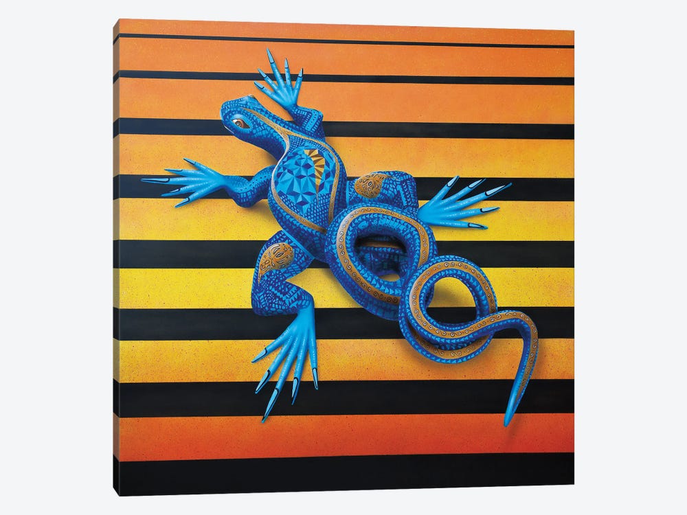 Lizard I by John Salozzo 1-piece Canvas Print